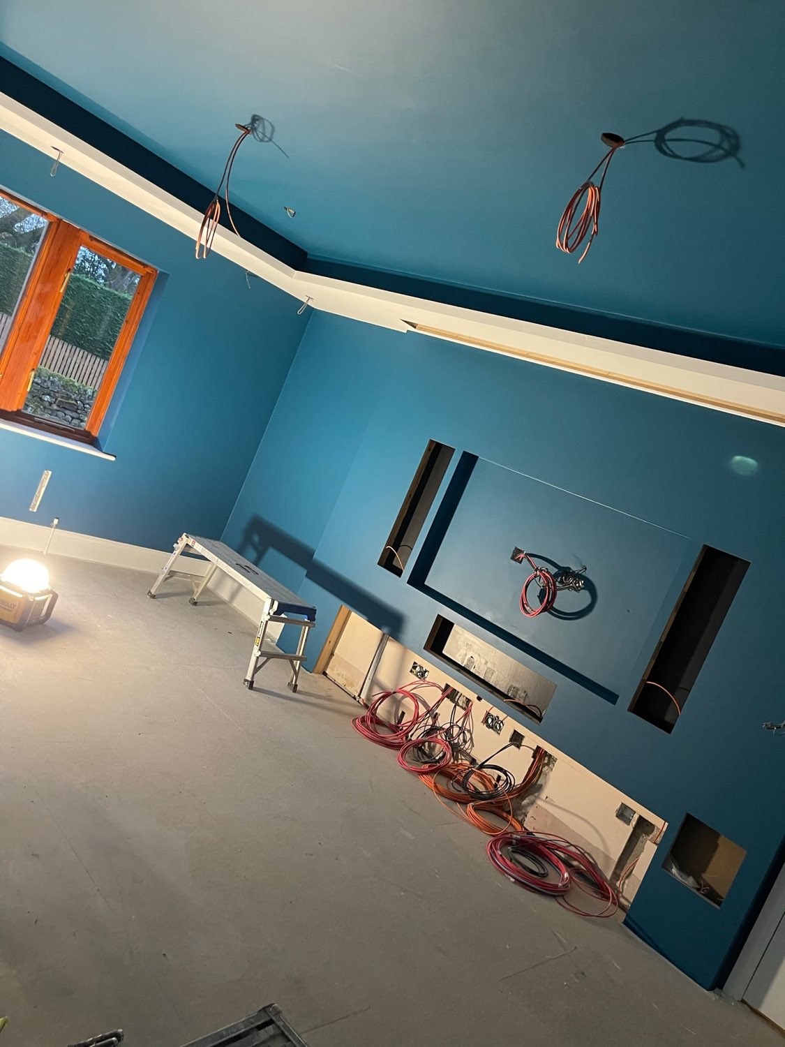 Media Room In Progress